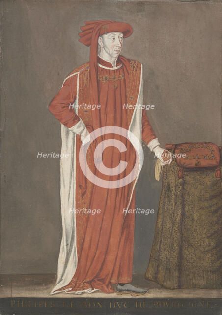 Portrait of Philip the Good (1396-1467), 1610s. Creator: Anonymous.