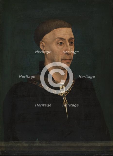 Portrait of Philip the Good (1396-1467). Artist: Weyden, Rogier van der, (Workshop)  