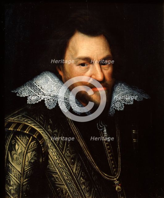 'Portrait of Philip William, Prince of Orange', late 17th or early 18th century(?). Artist: Dutch Master