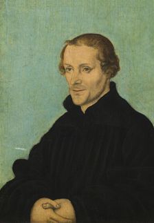 Portrait of Philipp Melanchton, 1532. Creator: Lucas Cranach the Elder
