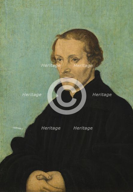 Portrait of Philipp Melanchton, 1532. Creator: Lucas Cranach the Elder.