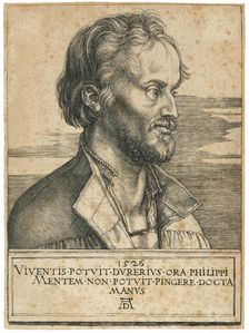 Portrait of Philipp Melanchthon (1497-1560), 1526. Creator: Dürer, Albrecht (1471-1528)