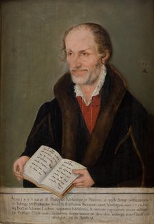 Portrait of Philipp Melanchthon (1497-1560), 16th century. Creator: Lucas Cranach the Younger