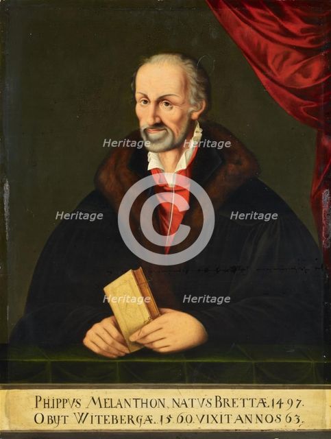 Portrait of Philipp Melanchthon (1497-1560).