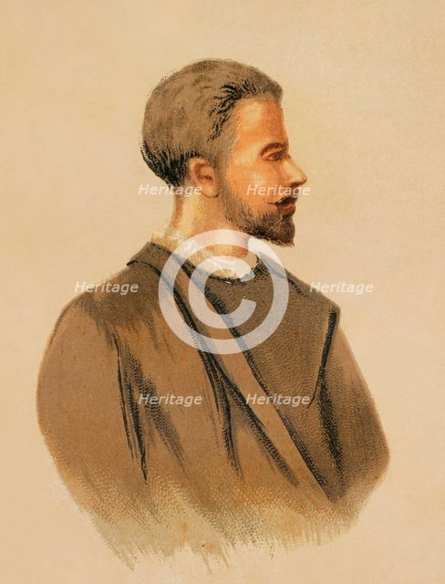 Portrait of Philipp Melanchthon, (1497-1560), German religious reformer, 1886.  Creator: Unknown.