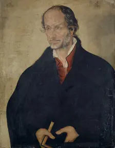 Portrait of Philipp Melanchthon, 1570. Creator: Lucas Cranach the Younger