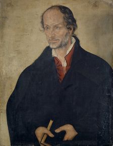 Portrait of Philipp Melanchthon, 1570. Creator: Lucas Cranach the Younger