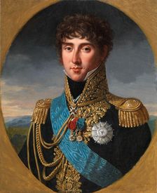 Portrait of Philippe Antoine d'Ornano, Comte de l'Empire (1784-1863) , 1814. Creator: Lefévre, Robert (1756-1830)