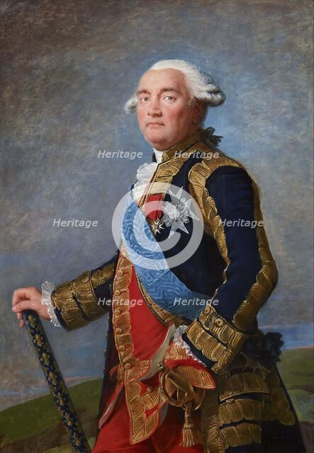 Portrait of Philippe Henri, marquis de Ségur (1724-1801), c. 1798. Creator: Vigée Le Brun, Louise Élisabeth (1755-1842).