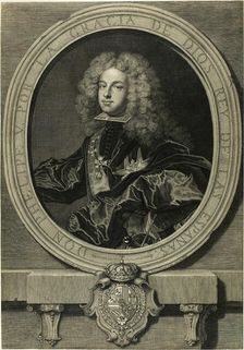 Portrait of Philippe V, King of Spain, 1702. Creator: Pierre Drevet