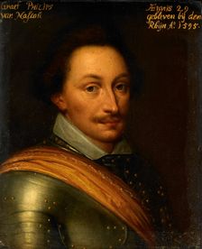 Portrait of Philips (1566-95), Count of Nassau, c.1609-c.1633. Creator: Anon