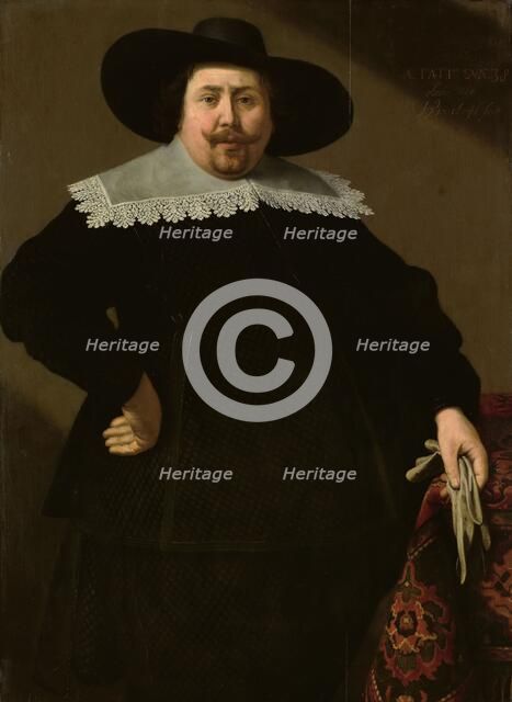 Portrait of Philips Denijs (1604-66), 1640. Creator: Huygh Pietersz. Voskuyl.