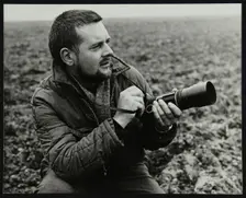 Portrait of photographer Denis Williams. Creator: Unknown