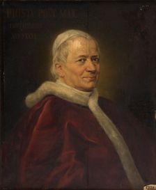 Portrait of Pius IX, 1872. Creator: Minna B Stein