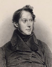 Portrait of pianist and composer Amédée Méreaux (1802-1874). Creator: Anonymous