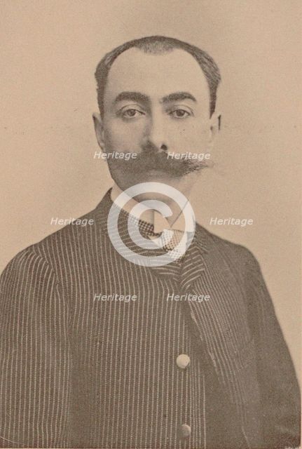 Portrait of pianist and composer André Messager (1853-1929). Creator: Anonymous.