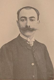 Portrait of pianist and composer André Messager (1853-1929). Creator: Anonymous