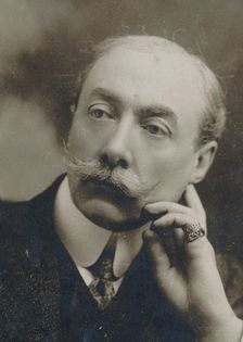 Portrait of pianist and composer André Messager (1853-1929). Creator: Manuel, Henri (1874-1947)