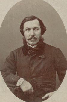 Portrait of pianist and composer Alfred Quidant (1815-1893). Creator: Photo studio Nadar