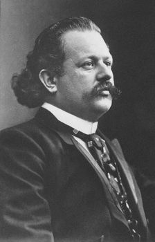 Portrait of pianist and composer Alfred Reisenauer (1863-1907). Creator: Anonymous