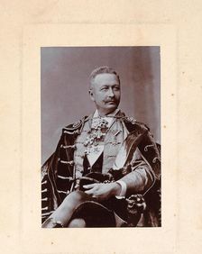Portrait of pianist and composer Géza Zichy (1849-1924), 1900s. Creator: Anonymous