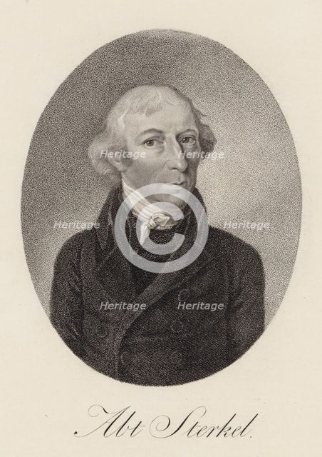 Portrait of pianist and composer Franz Xaver Sterkel (1750-1817) , 1816. Creator: Anonymous.