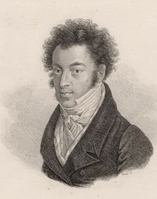 Portrait of pianist and composer Ignaz Moscheles (1794-1870). Creator: Riedel, Carl Traugott (1769-c. 1832)