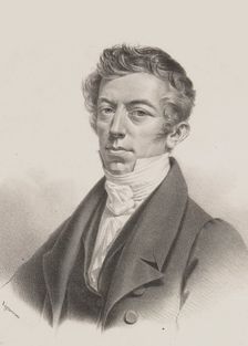 Portrait of pianist and composer Johann Peter Pixis (1788-1874). Creator: Vigneron, Pierre Roch (1789-1872)