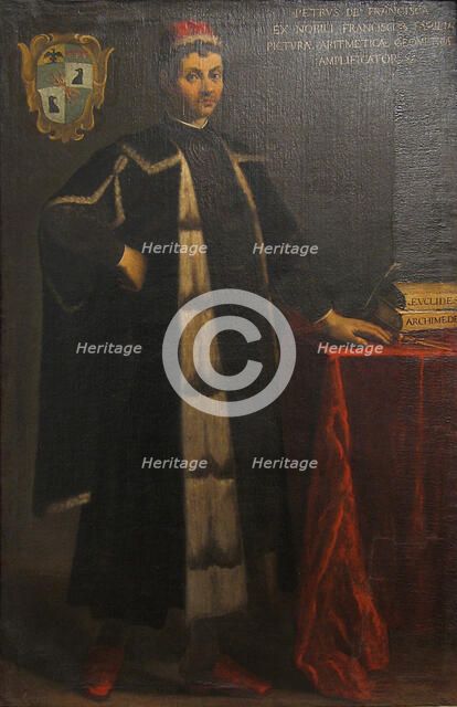 Portrait of Piero della Francesca, ca. 1587-1596.