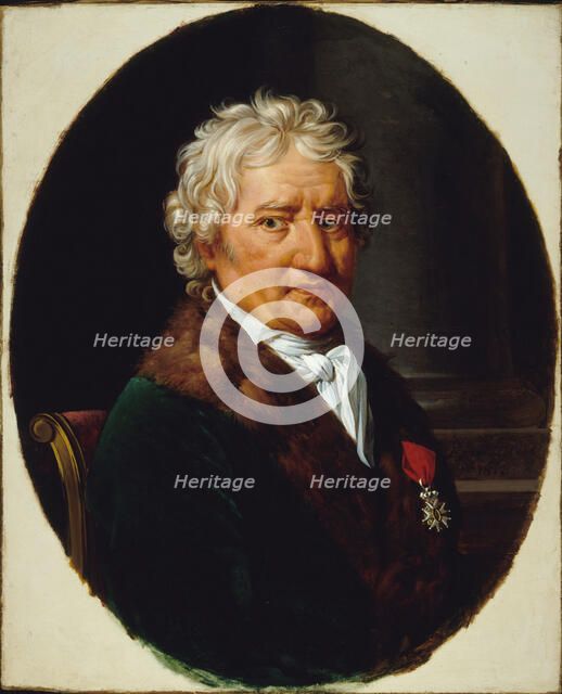 Portrait of Pierre-Alexandre Monsigny (1729-1817), composer, 1813. Creator: Robert Lefevre.