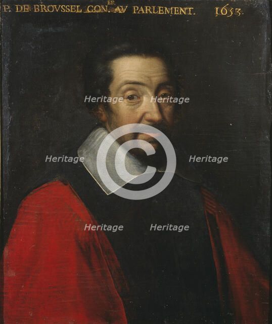Portrait of Pierre Broussel (1576-1654), 1653. Creator: Anonymous.