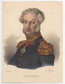Portrait of Pierre Cambronne (1770-1842), 1835. Artist: Anonymous