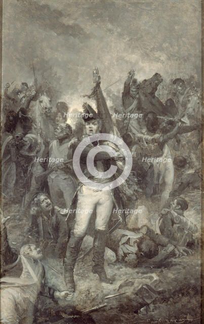 Portrait of Pierre Cambronne (1770-1842), ca 1879. Creator: Bayard, Émile-Antoine (1837-1891).