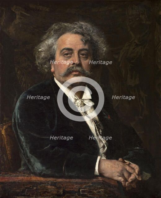 Portrait of Pierre Carrière-Belleuse (1851-1933). Creator: Cormon, Fernand (1845-1924).