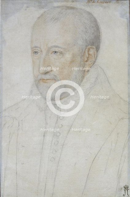 Portrait of Pierre de Ronsard (1524-1585).
