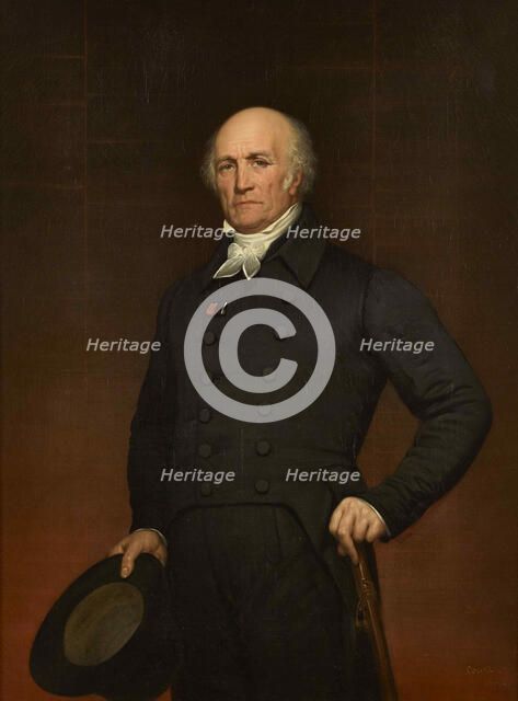 Portrait of Pierre François Léonard Fontaine (1762-1853) . Creator: Court, Joseph-Désiré (1797-1865).