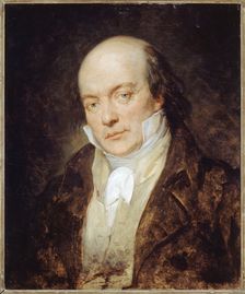 Portrait of Pierre-Jean Beranger (1780-1857), poet-songwriter, c1830. Creator: Ary Scheffer