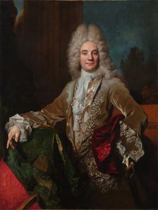 Portrait of Pierre-Joseph Titon (1686-1758), seigneur de Cogny, vicomte de La Forêt-Tornier, 1715. Creator: Largillière, Nicolas, de (1656-1746)