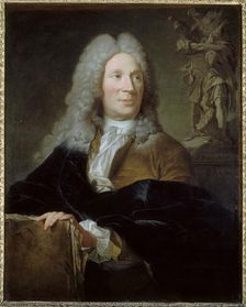 Portrait of Pierre Le Pautre (1660-1744), sculptor, 1729. Creator: Jean Legros
