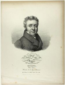 Portrait of Pierre-Louis Dulong, c. 1825. Creator: Julien Leopold Boilly