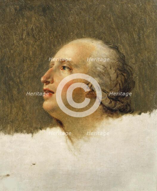 Portrait of Pierre Louis Prieur (1756-1827), ca 1791. Creator: David, Jacques Louis (1748-1825).