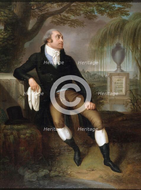 Portrait of Pierre Victurnien Vergniaud (1753-1793), c. 1800. Creator: Anonymous.