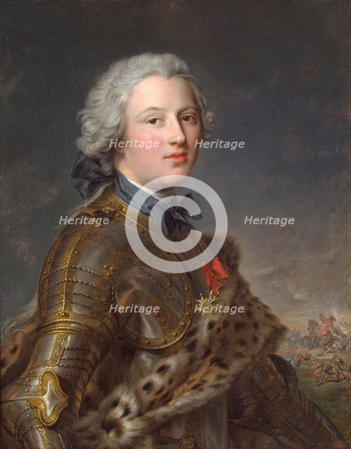 Portrait of Pierre-Victoire, Baron of Besenval, 1775. Creator: Jean-Marc Nattier.