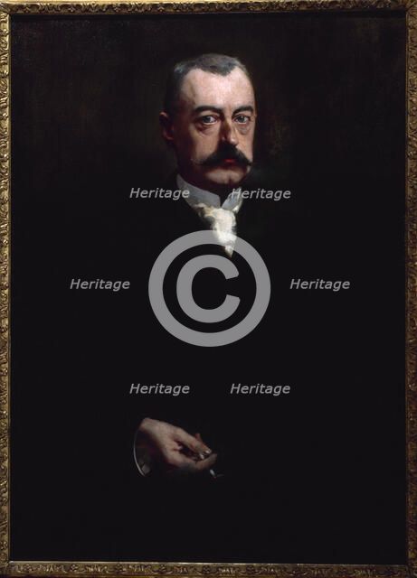 Portrait of Pierre Waldeck-Rousseau (1846-1904), politician, c1894. Creator: Henri Gervex.