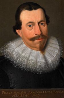 Portrait of Pieter Claesz Boelens (1582-1627), in or after 1627. Creator: Anon