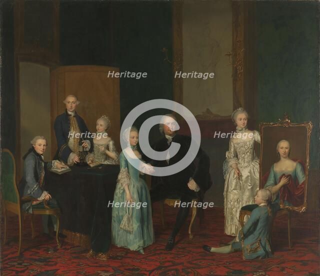 Portrait of Pieter Cornelis Hasselaer, Adviser to the Dutch East India Company and Burgomaster of Am Creator: George van der Myn.