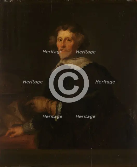 Portrait of Pieter Corneliszoon Hooft, Bailiff of Muiden, Historian and Poet, 1630-1700. Creator: Joachim von Sandrart I.