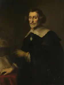 Portrait of Pieter Corneliszoon Hooft, Bailiff of Muiden, Historian and Poet, 1630-1700. Creator: Unknown