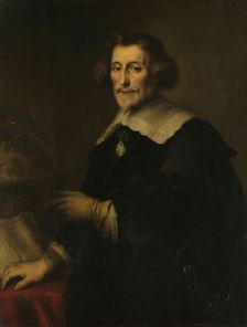 Portrait of Pieter Corneliszoon Hooft, Bailiff of Muiden, Historian and Poet, 1630-1700. Creator: Unknown
