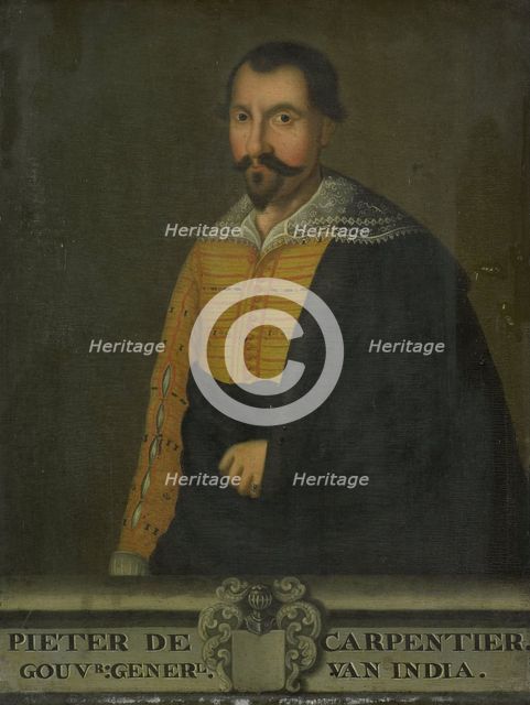 Portrait of Pieter de Carpentier, Governor-General of the Dutch East Indies, 1750-1800. Creator: Anon.
